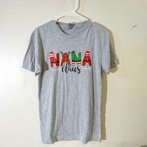 NWOT - Nana Claus tee - size small